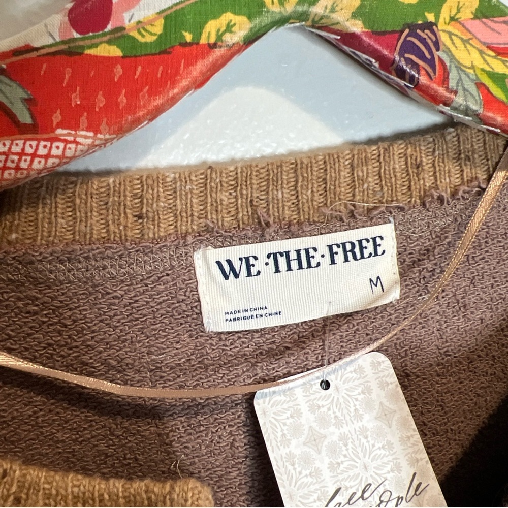 We The Free People Running Wild Pullover Horse Graphic Printed Sweater - Picture 4 of 6